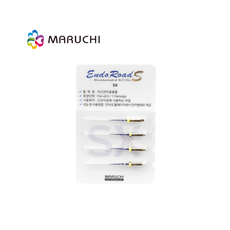 EndoRoad S Rotary NiTi files 21/25/31mm