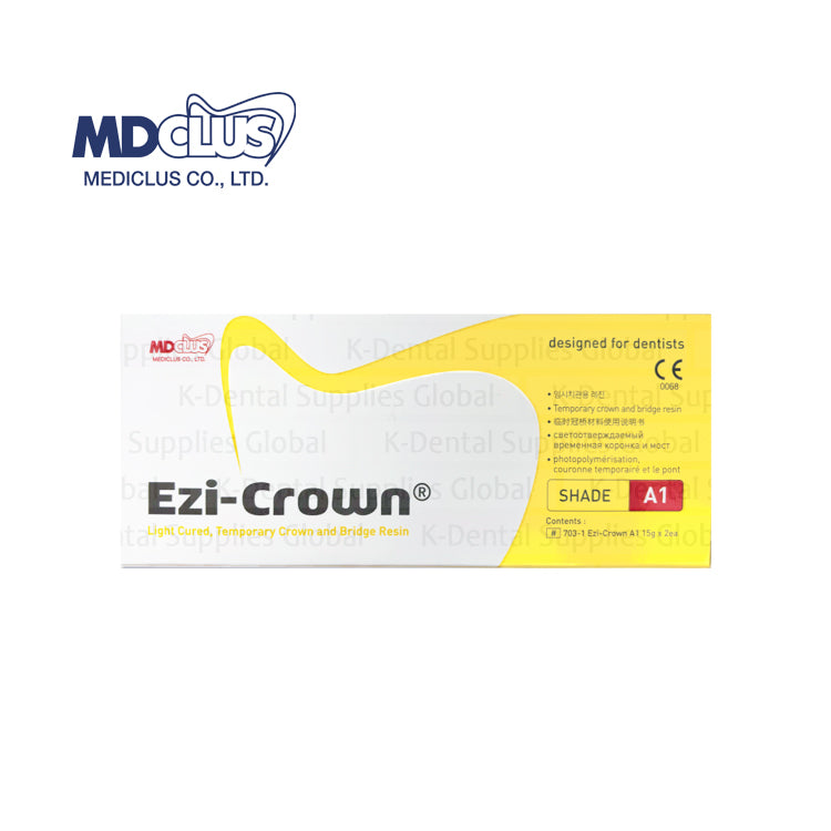 Ezi-Crown Light cured, temporary crown and bridge resin 15g x 2ea