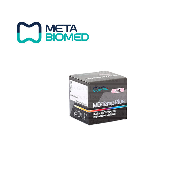 MD Temp Plus Hydraulic Temporary Restorative 40g (White, Pink)