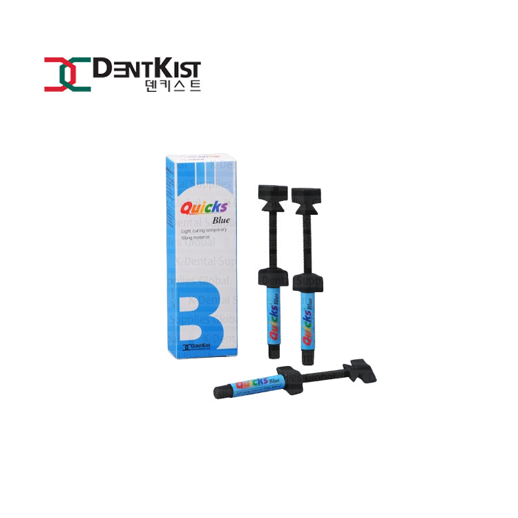 Quicks Light curing temporary filling materials 3g x 3ea
