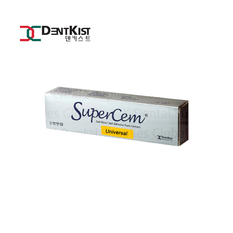 Supercem Dual-cured dental resin cement 9g x 1 syringe