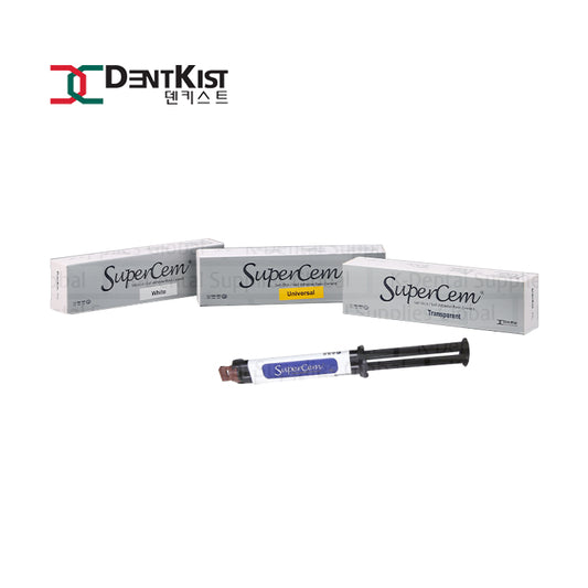 Supercem Dual-cured dental resin cement 9g x 1 syringe