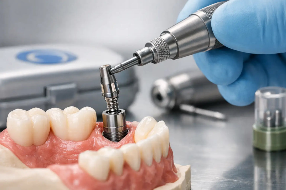 Abutment Removal Instrument Technique Steps