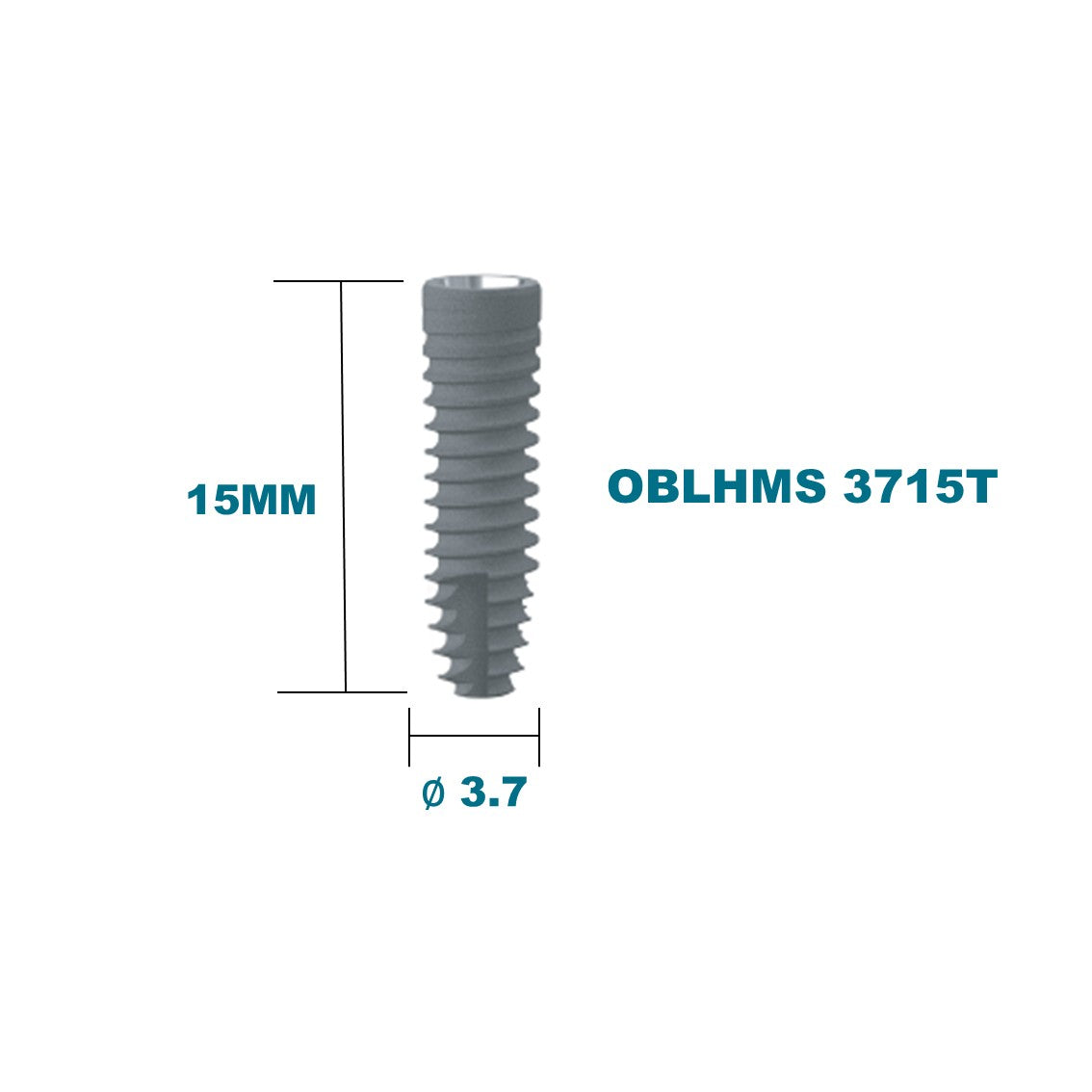 [Bone Level Tapered] Fixture Internal Hex 2.5mm(Regular) FDA/CE Made in Korea