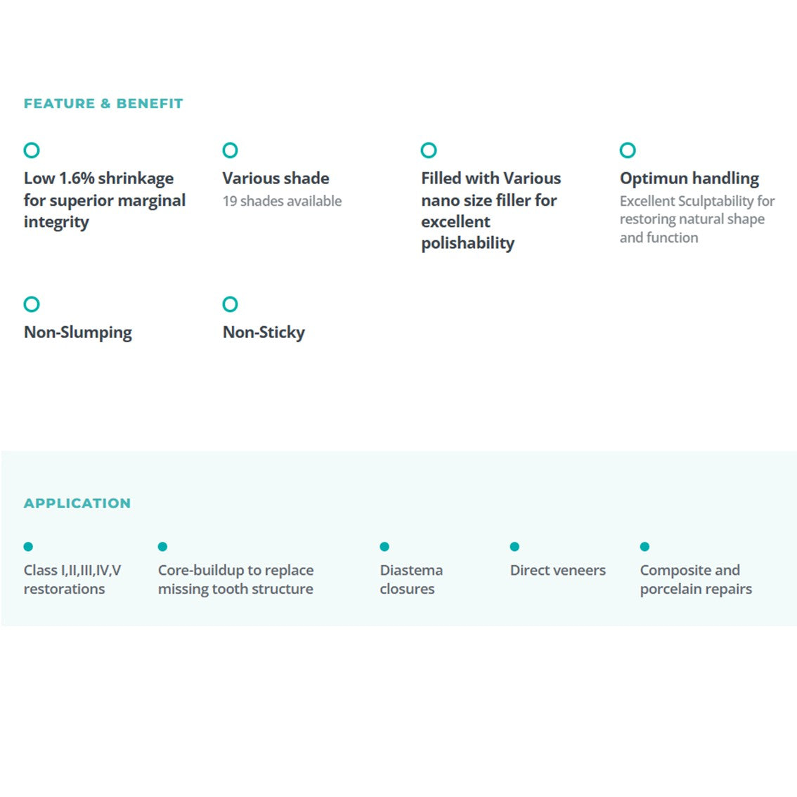 Nexcomp Nano Hybrid Dental Composite Resin 4g