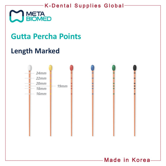 Gutta Percha Points Length Marked All Sizes