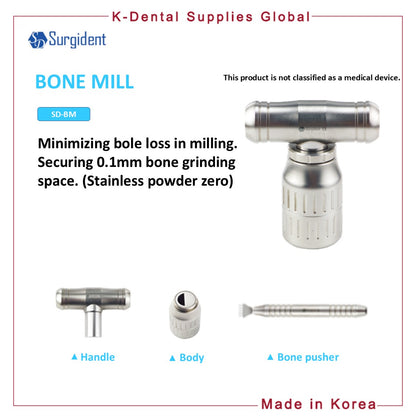 Bone Mill Bone Grafting Solution