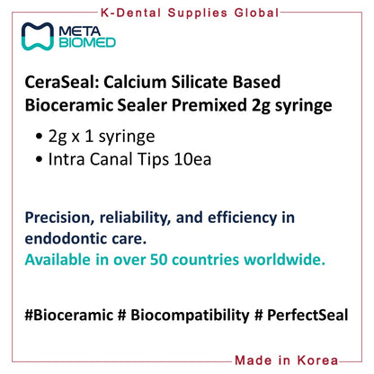 CeraSeal Calcium Silicate Based Bioceramic Sealer Premixed 2g