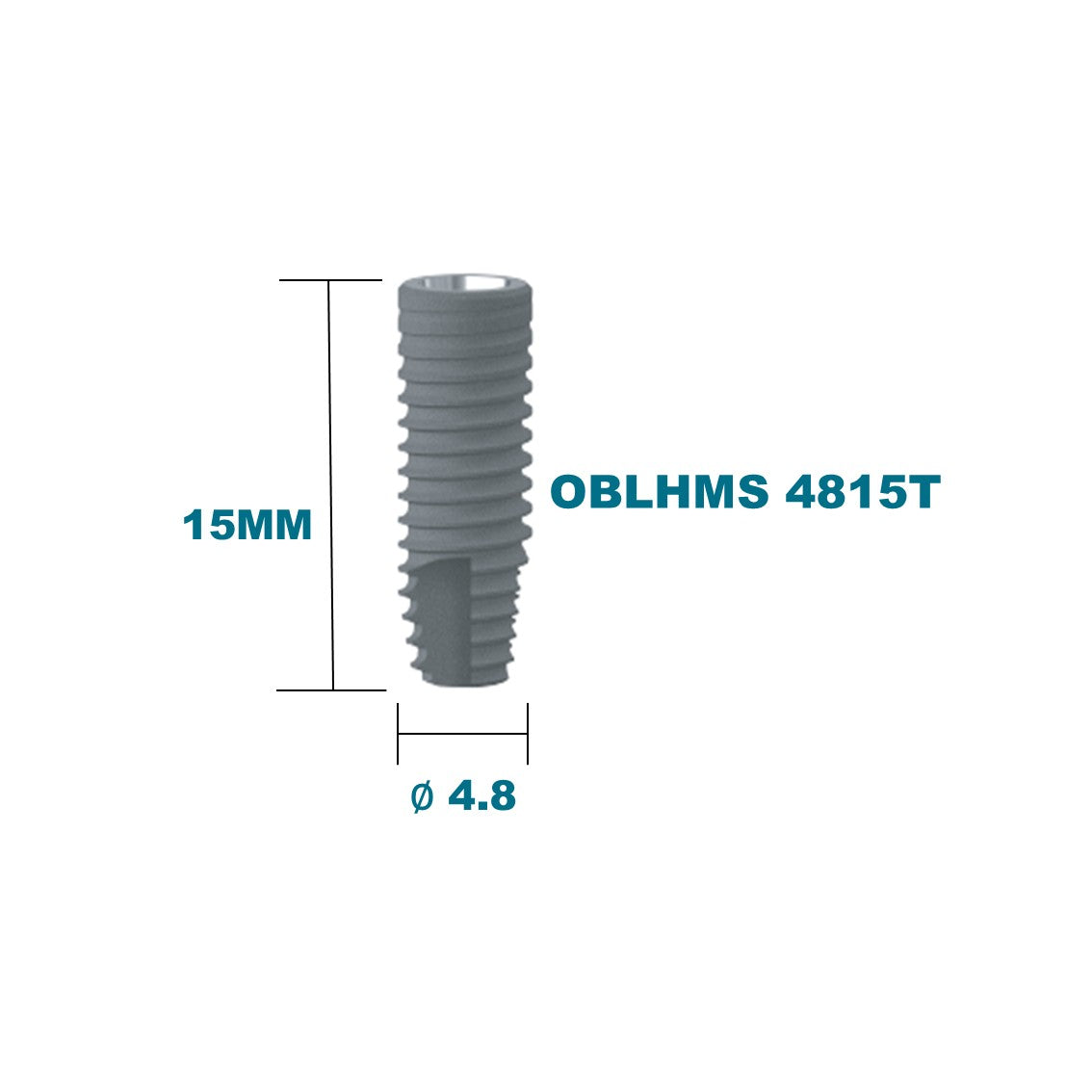 [Bone Level Tapered] Fixture Internal Hex 2.5mm(Regular) FDA/CE Made in Korea