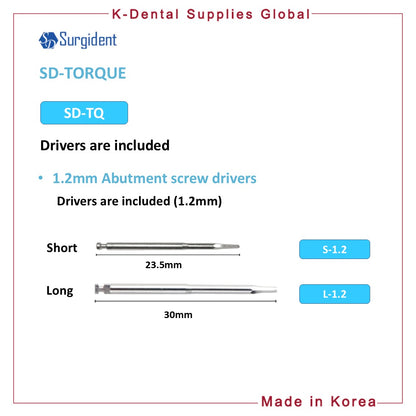 SD-Torque Implant Torque Driver Wrench