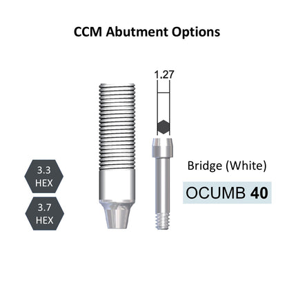 [Bone Level Tapered] CCM Abutment