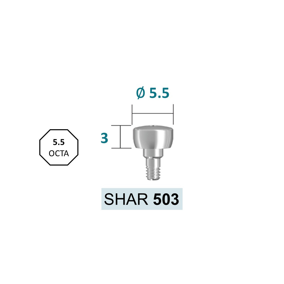 [Tissue Level Precision] Healing Abutment FDA/CE Made in Korea