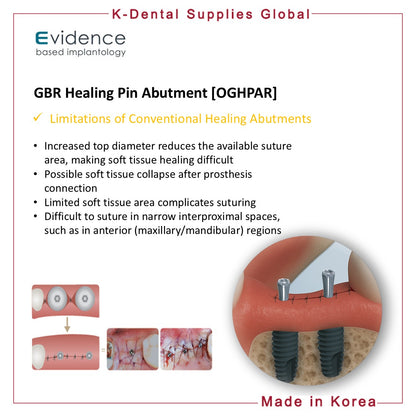 GBR Healing Pin Abutment