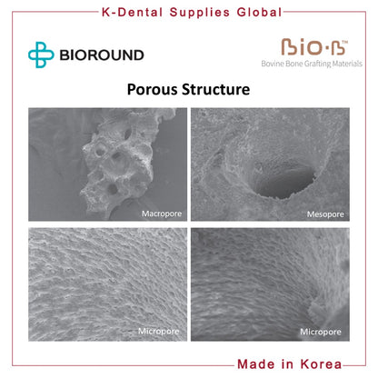 BIO-B Bovine Bone Grafting Materials Syringe Small/Large Particle Size Weight 3 types