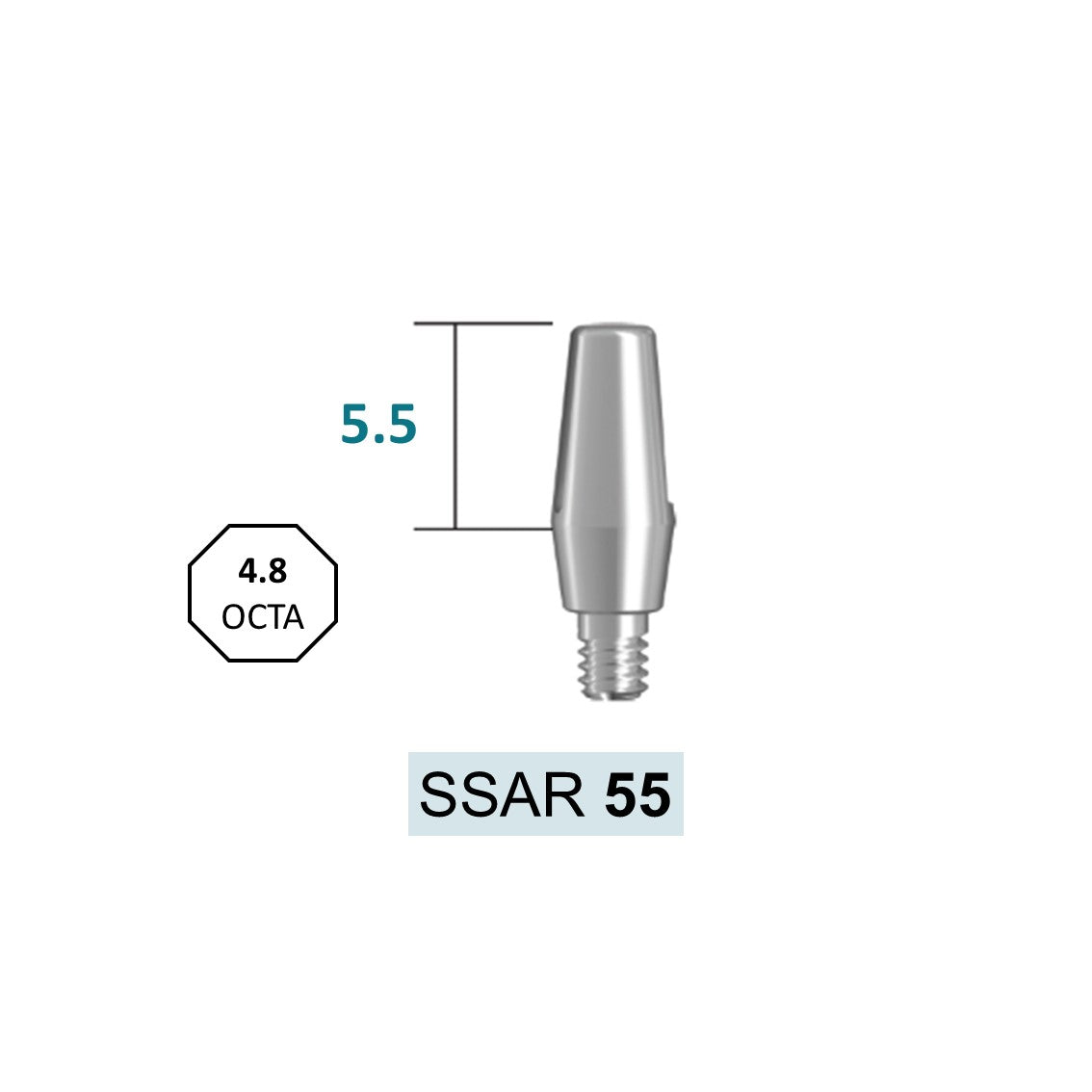 [Tissue Level Precision] Solid Abutment