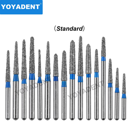 Dental Diamond Chamfur Burs CF type for High Speed 10pcs/Pack