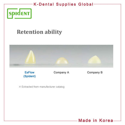 EsFlow Light Cured Flowable Composite Resin(Shade A1, A2, A3, A3.5)