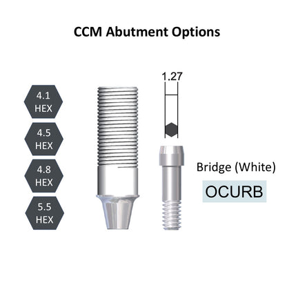 [Bone Level Tapered] CCM Abutment