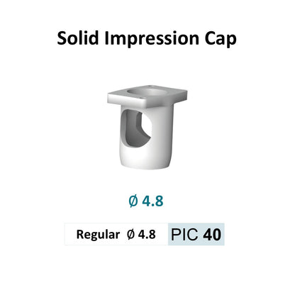 [Tissue Level Precision] Solid Impression Cap
