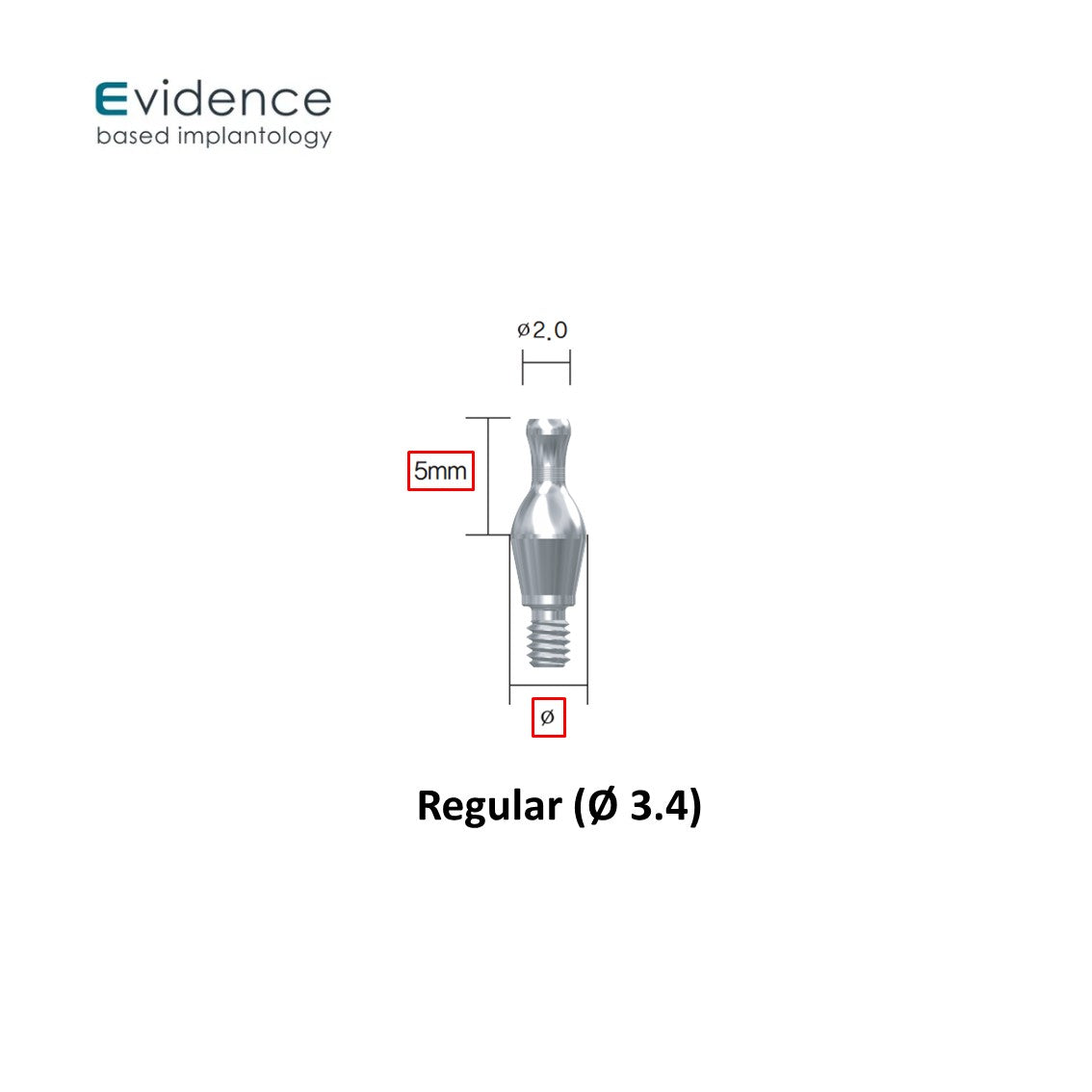 GBR Healing Pin Abutment