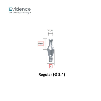 GBR Healing Pin Abutment