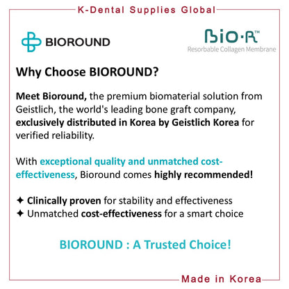 BIO-R Resorbable Collagen Membrane 4 Sizes