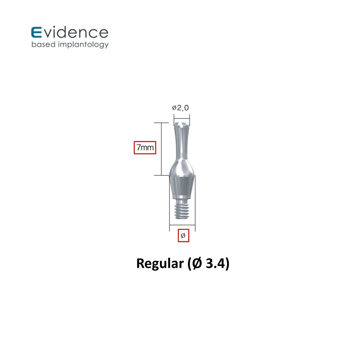 GBR Healing Pin Abutment