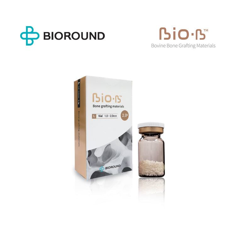 BIO-B Bovine Bone Grafting Materials Vial Small/Large Particle Size Weight 5 types