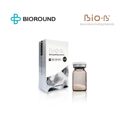 BIO-B Bovine Bone Grafting Materials Vial Small/Large Particle Size Weight 5 types