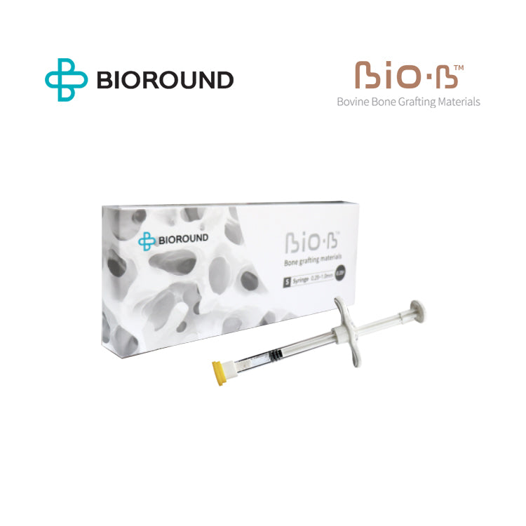 BIO-B Bovine Bone Grafting Materials Syringe Small/Large Particle Size Weight 3 types