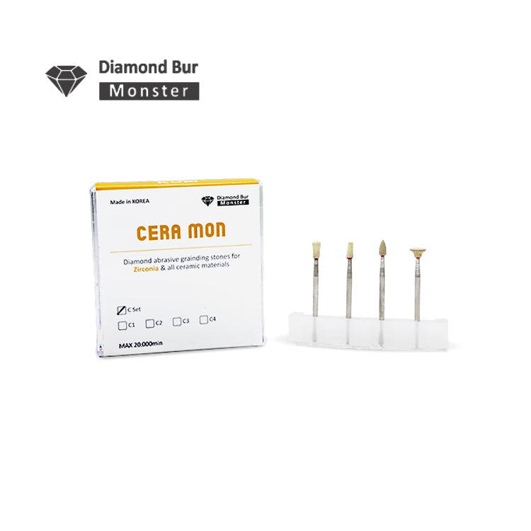 Cera Mon Diamond Stone Bur(Ulty / E.max / Ceramic)