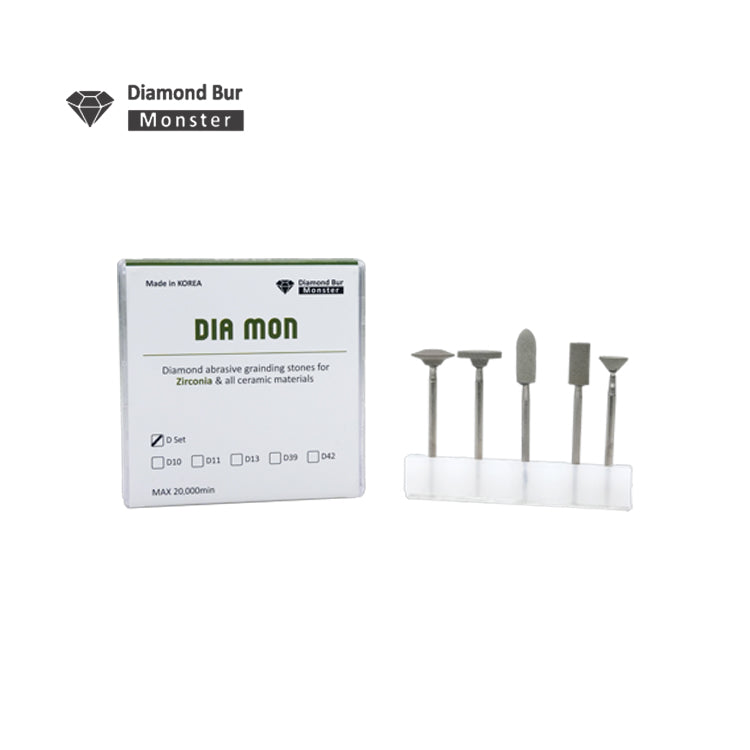 Dia Mon Diamond Stone Bur(Zir / PFZ / PFM)