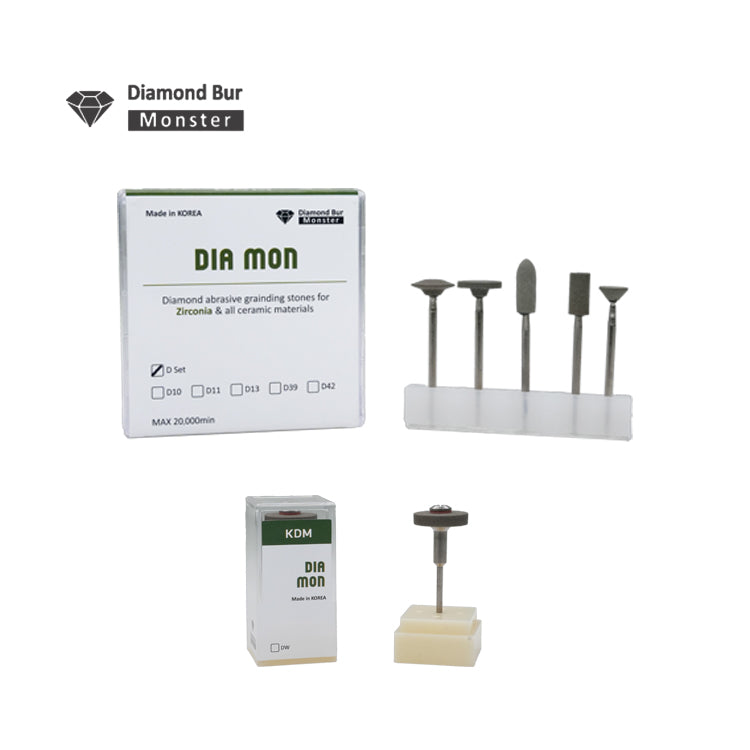 Dia Mon Diamond Stone Bur(Zir / PFZ / PFM)
