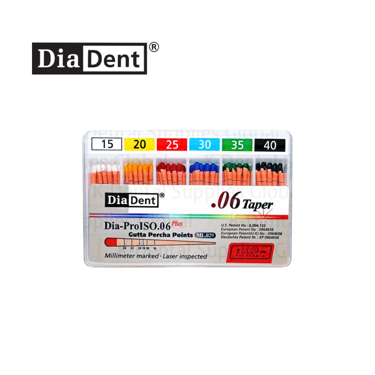 Dental Millimeter Marked Gutta Percha Points ML.029 All Sizes