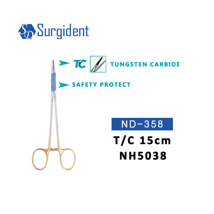 Surgident Dental Instrument NEEDLE HOLDER 6 types