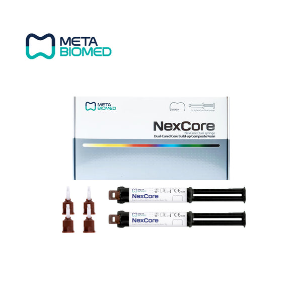 Nexcore Dual-cured core build-up composite Resin 9g x 2 Syringe