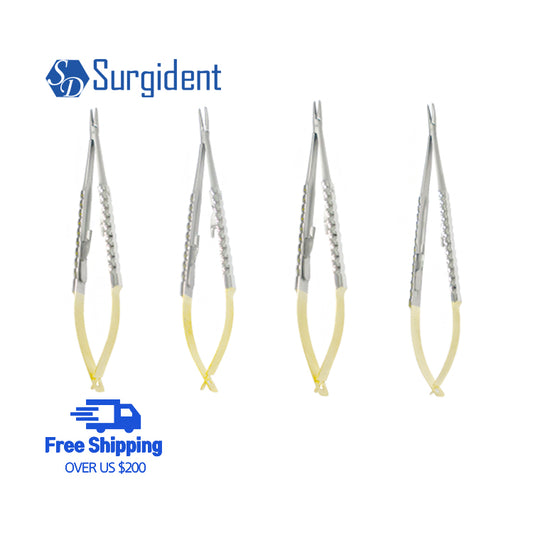 Surgident Castroviejo Micro Needle Holder Dental Instrument 4 types