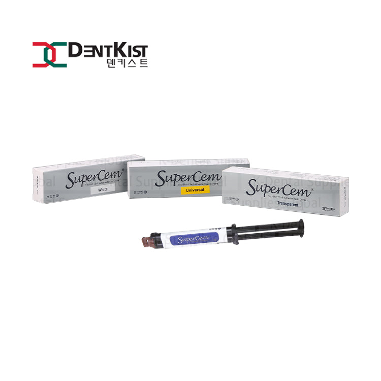 Supercem Dual-cured dental resin cement 9g x 1 syringe