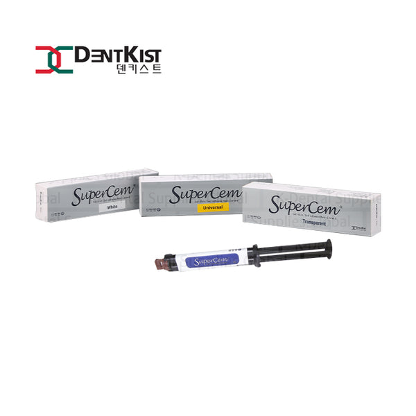 Supercem Dual-cured dental resin cement 9g x 1 syringe