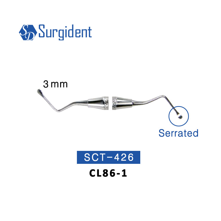 Dental Surgical Curette Generic Instrument 7 types